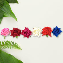 Colourful Flowing Flower Hair Pin (12 Pcs Set / Mix Color), Hair accessories