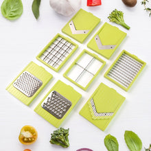 Pro 9-in-1 Vegetable Cutter with Container & Drain Basket