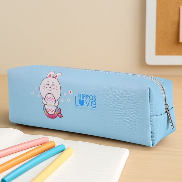 Pencil Pouch With Zipper, Students Pencil Case (1 Pc)